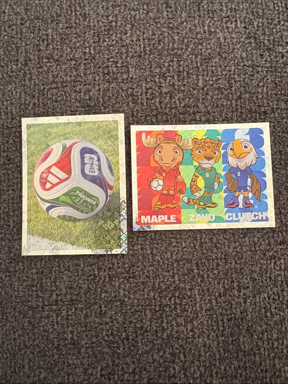 Panini Workd Cup Stickers FWC 3 FWC 5